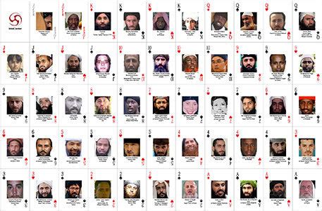taliban playing cards|Most.